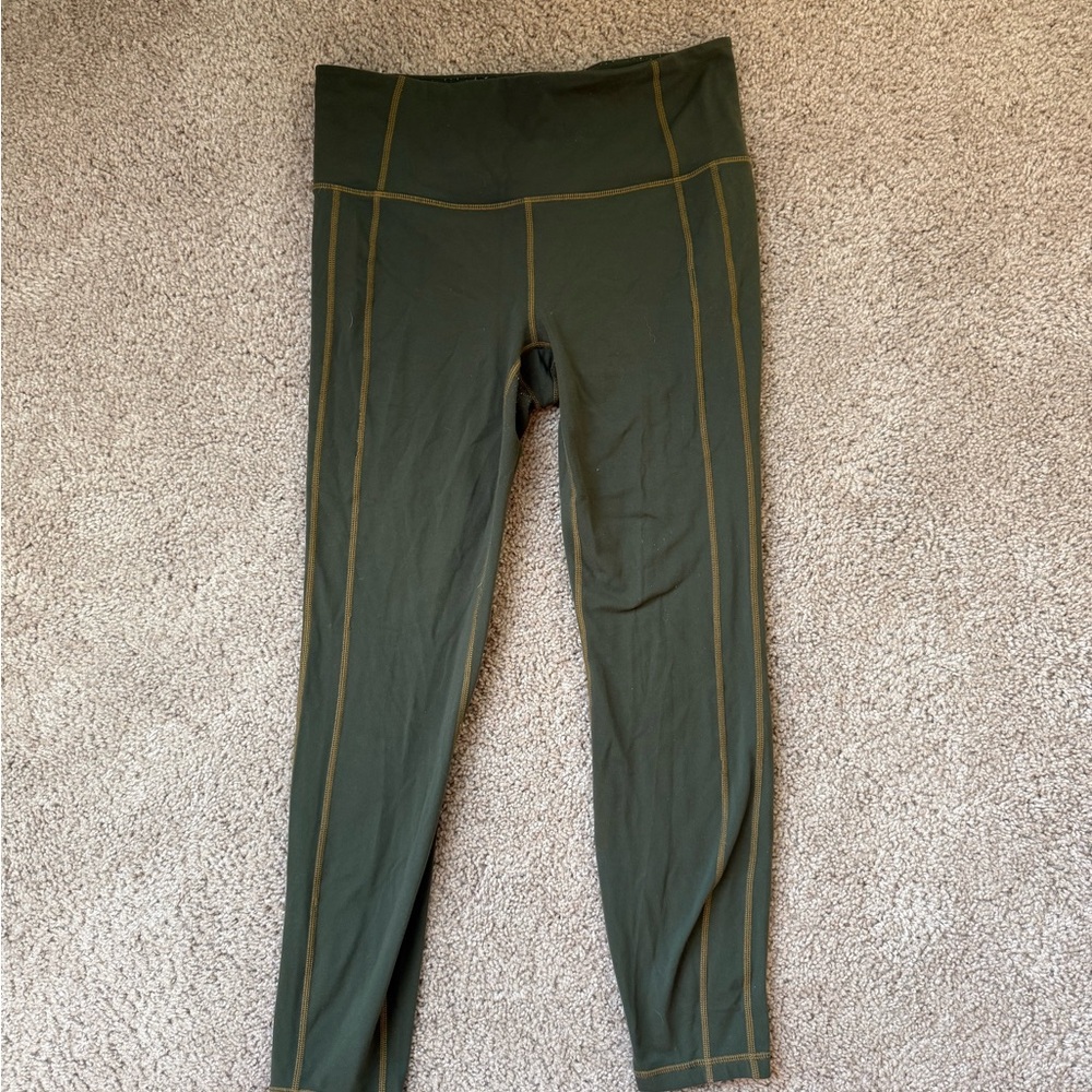 Athleta Olive High-Rise Leggings